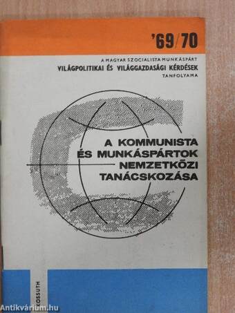 A kommunista és munkáspártok nemzetközi tanácskozása