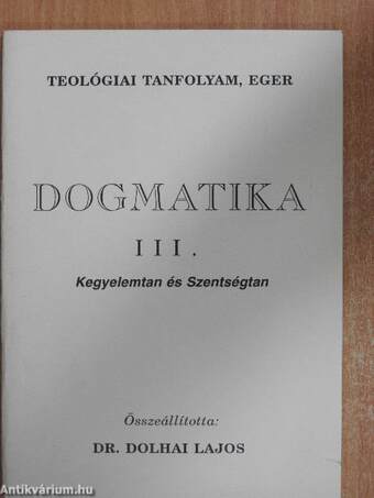 Dogmatika III.