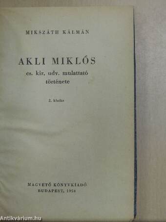 Akli Miklós