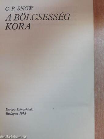 A bölcsesség kora