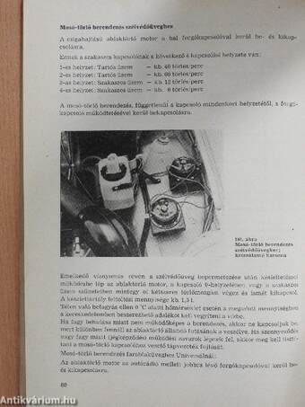 "Trabant 601" személygépkocsi üzemeltetési útmutatója