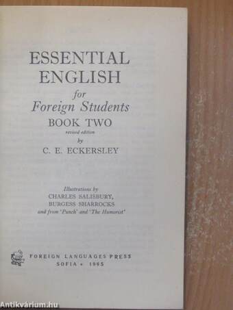 Essential English for Foreign Students Book 2.