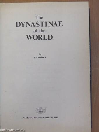 The Dynastinae of the World