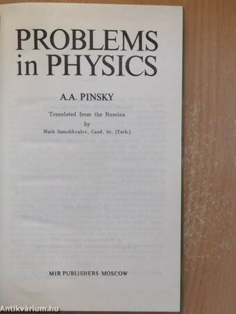 Problems in Physics