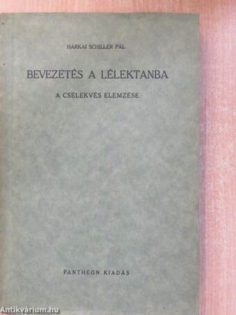 Bevezetés a lélektanba (dedikált példány)