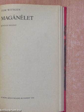 Magánélet