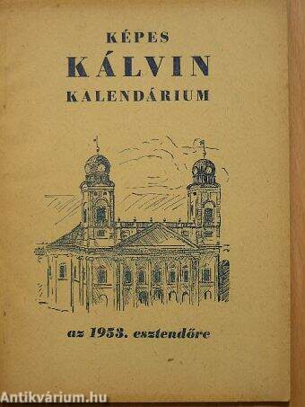 Képes Kálvin Kalendárium 1953