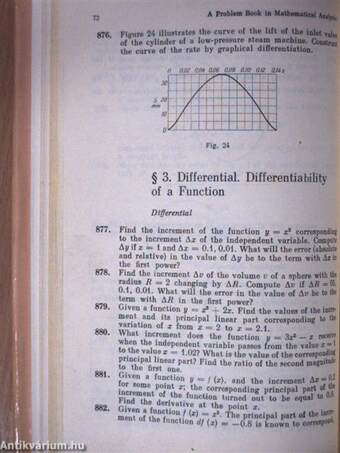 A Problem Book in Mathematical Analysis