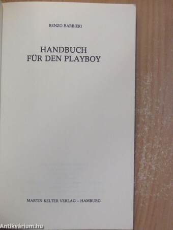 Handbuch für den Playboy