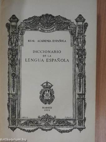 Diccionario de la lengua Espanola