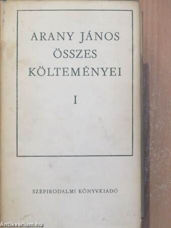 Arany János összes költeményei I-II.