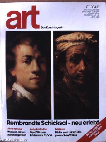 art - Das Kunstmagazin Januar 1985