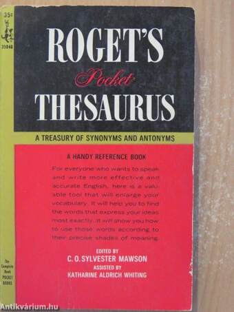 Roget's Pocket Thesaurus