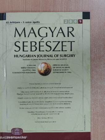 Magyar Sebészet 2009. április