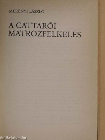 A cattarói matrózfelkelés