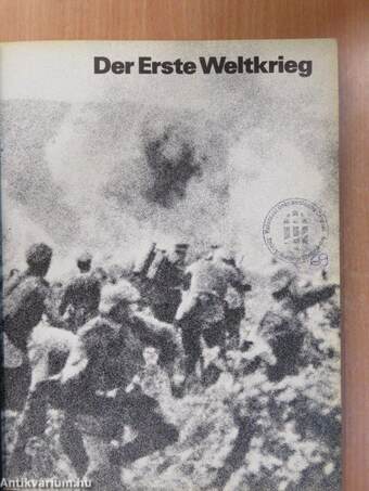 Der Erste Weltkrieg (dedikált példány)