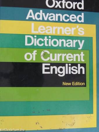 Oxford Advanced Learner's Dictionary of Current English