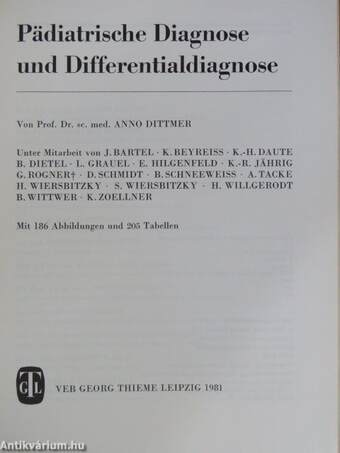 Pädiatrische Diagnose und Differentialdiagnose 1-2.