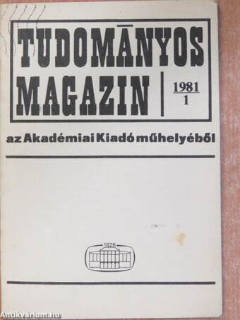 Tudományos Magazin 1981/1.
