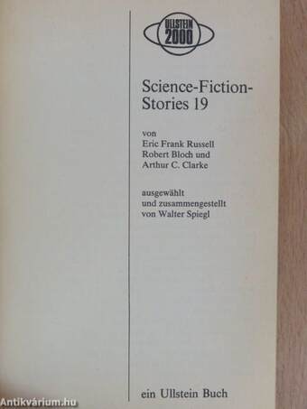 Ullstein Science Fiction Stories 19