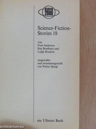 Ullstein Science Fiction Stories 18