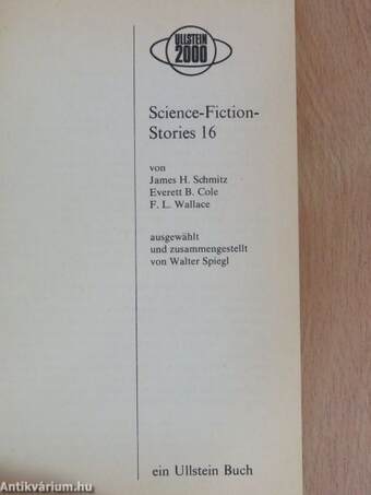 Ullstein Science Fiction Stories 16