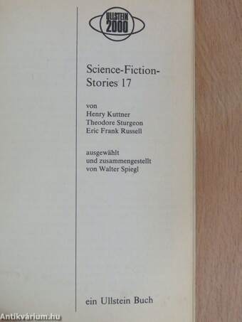 Ullstein Science Fiction Stories 17