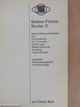 Ullstein Science Fiction Stories 21