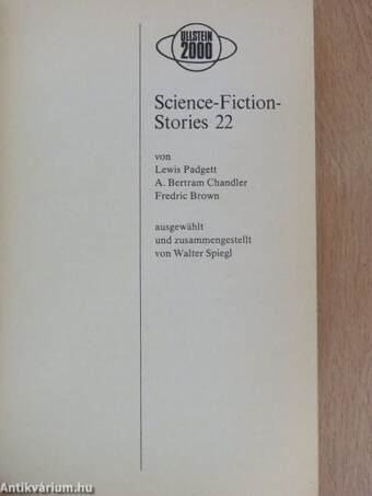 Ullstein Science Fiction Stories 22