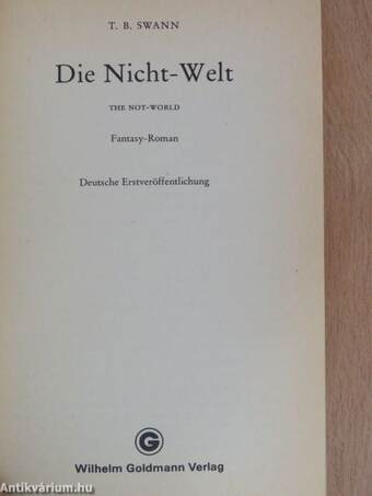 Die Nicht-Welt