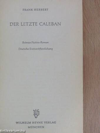 Der Letzte Caleban