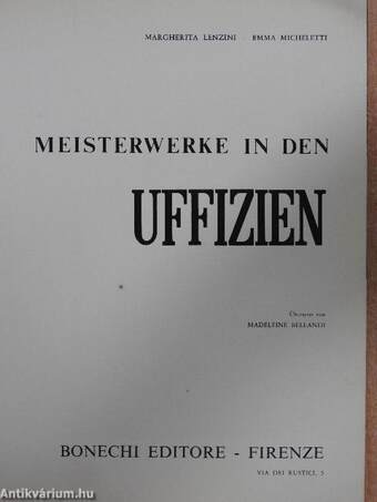 Meisterwerke in den Uffizien