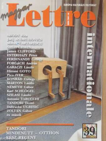 Magyar Lettre Internationale 2000/2001 tél