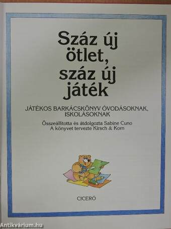 Száz új ötlet, száz új játék