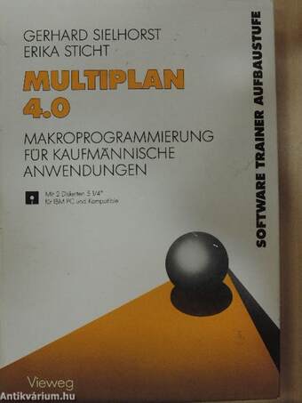 Multiplan 4.0 - 2 floppy-val