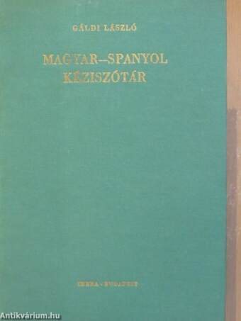 Magyar-spanyol kéziszótár