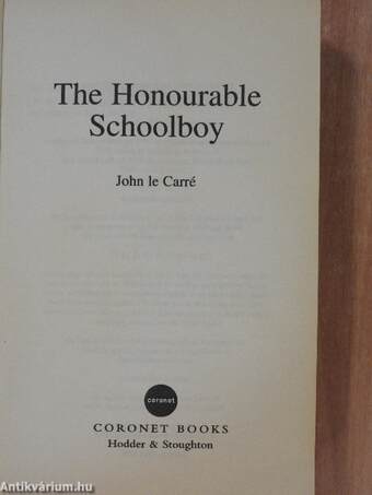 The Honourable Schoolboy