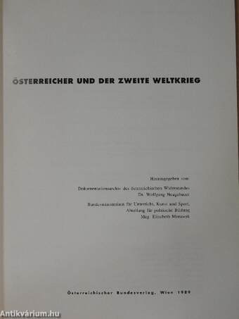 Österreicher und der Zweite Weltkrieg