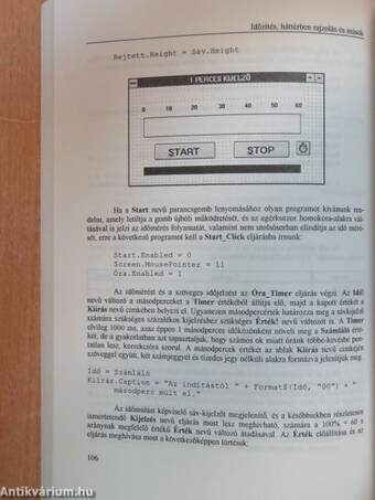 Visual Basic programozási gyakorlatok - CD-vel