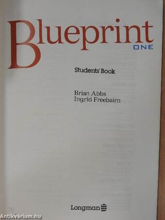 Blueprint One - Students' Book