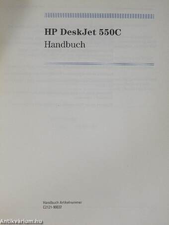 HP DeskJet 550C