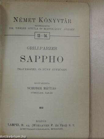 Sappho (gótbetűs)