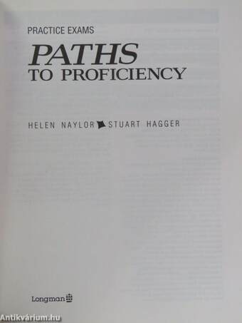 Paths to proficiency - Practice exams