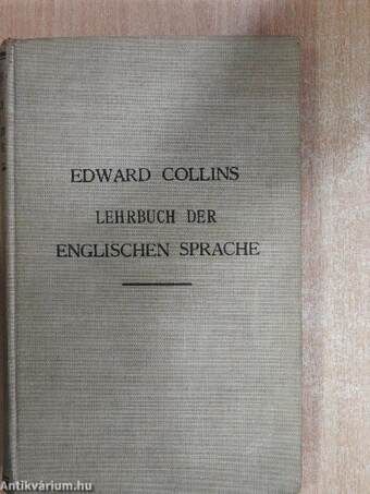 Lehrbuch der Englischen Sprache (gótbetűs)