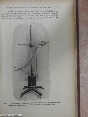 Anleitung und Indikationen für Bestrahlungen mit der Quarzlampe "Künstliche Höhensonne"