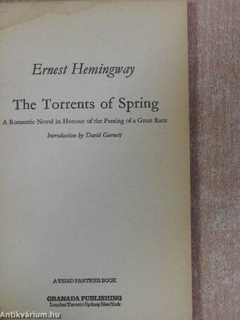 The Torrents of Spring