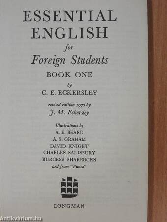 Essential English for Foreign Students Book 1.