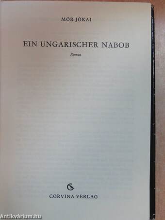 Ein Ungarischer Nabob