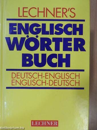 Lechners Englisch Wörterbuch