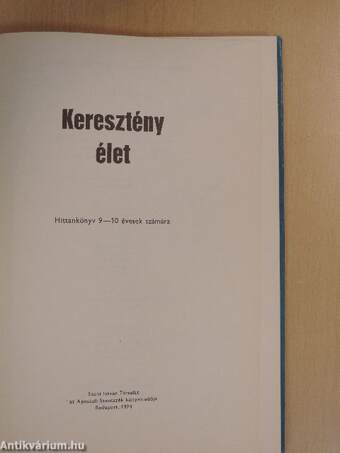 Keresztény élet